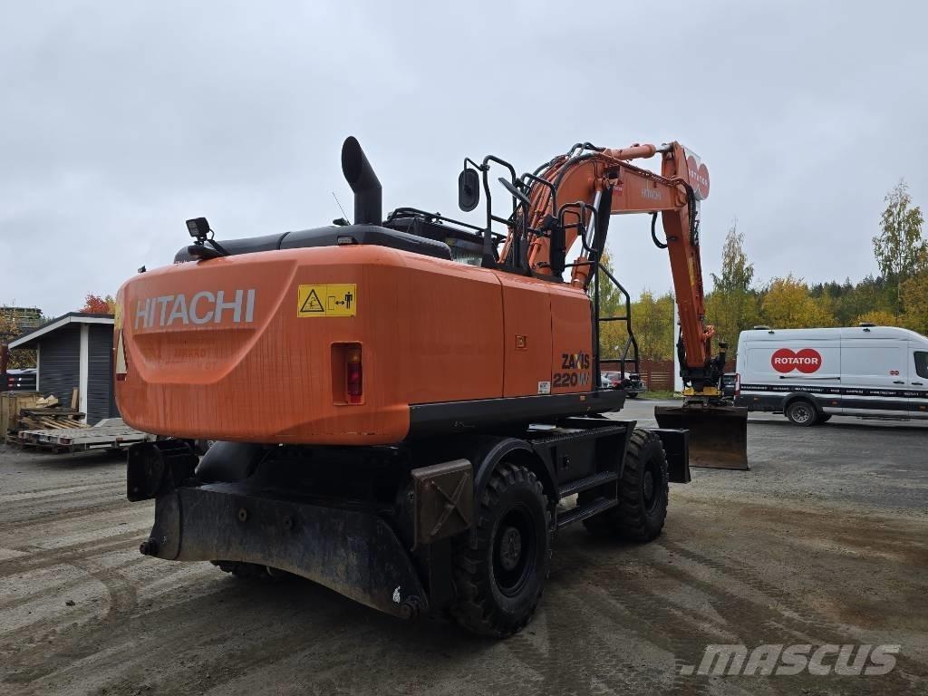 Hitachi ZX 220W-5 Wheeled excavators