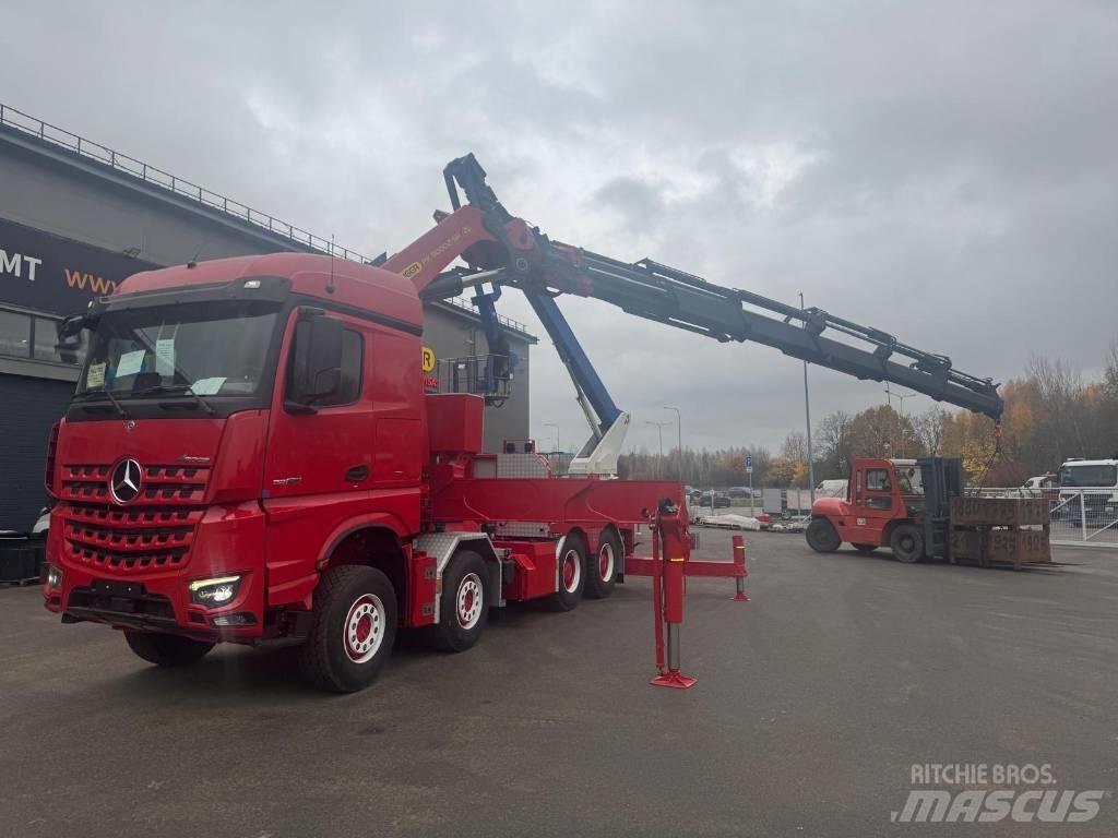 Mercedes-Benz 3258 Truck mounted cranes
