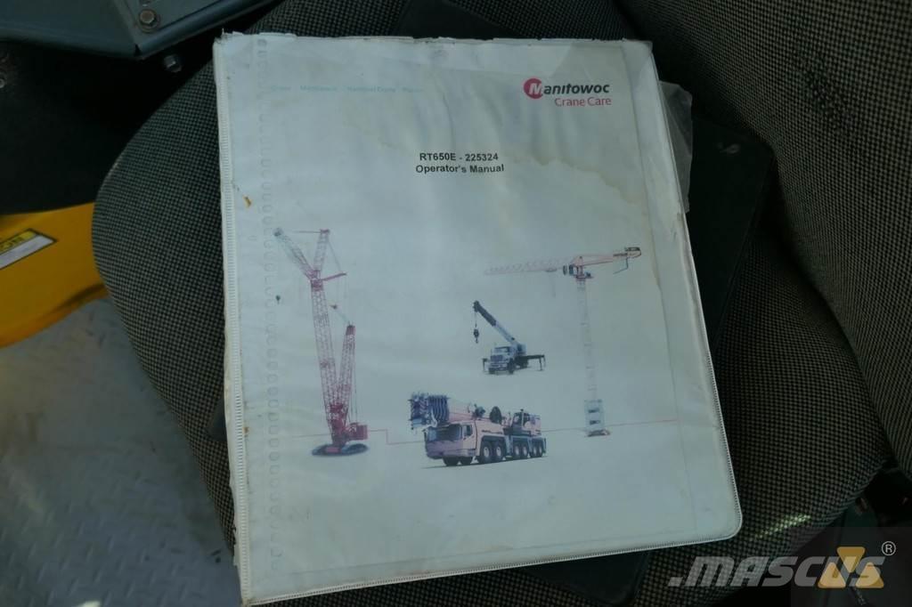 Grove RT650E Rough terrain cranes
