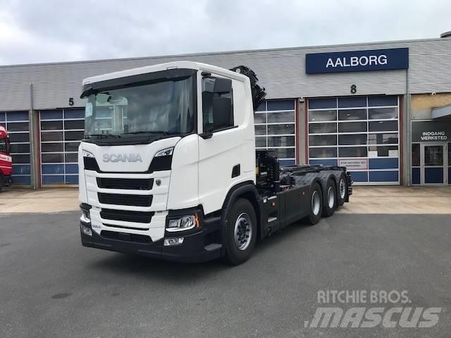 Scania R 500 Truck mounted cranes