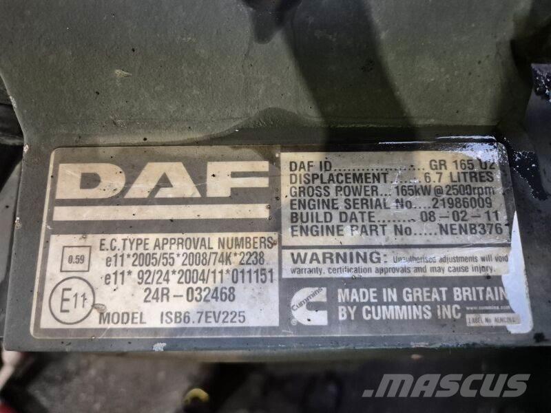 DAF GR165U2 Engines