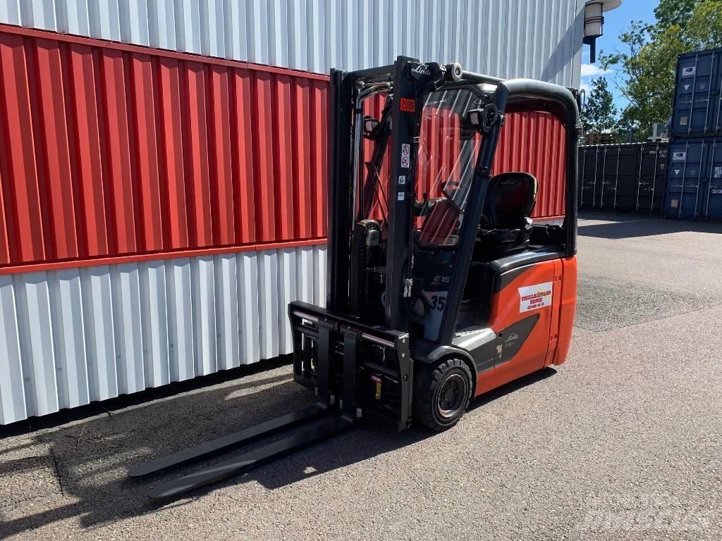 Linde E16H Electric forklift trucks