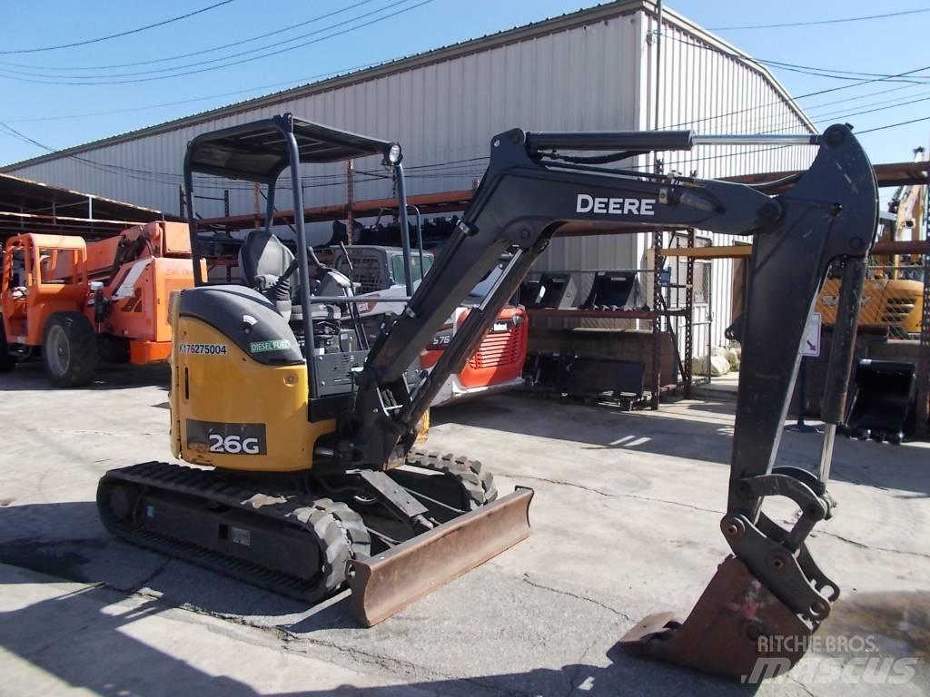 John Deere 26G Mini excavators < 7t (Mini diggers)