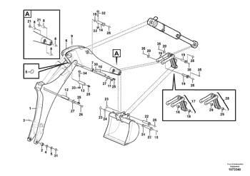 Volvo - Bolt - 15631339 Booms and arms