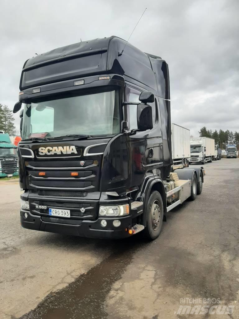 Scania R 560 Hook lift trucks
