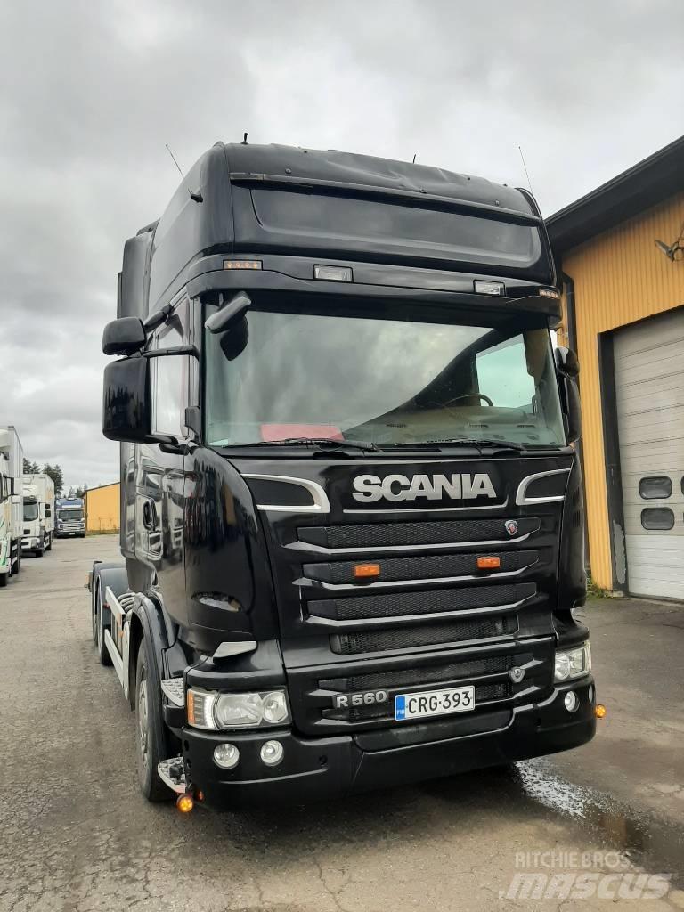Scania R 560 Hook lift trucks