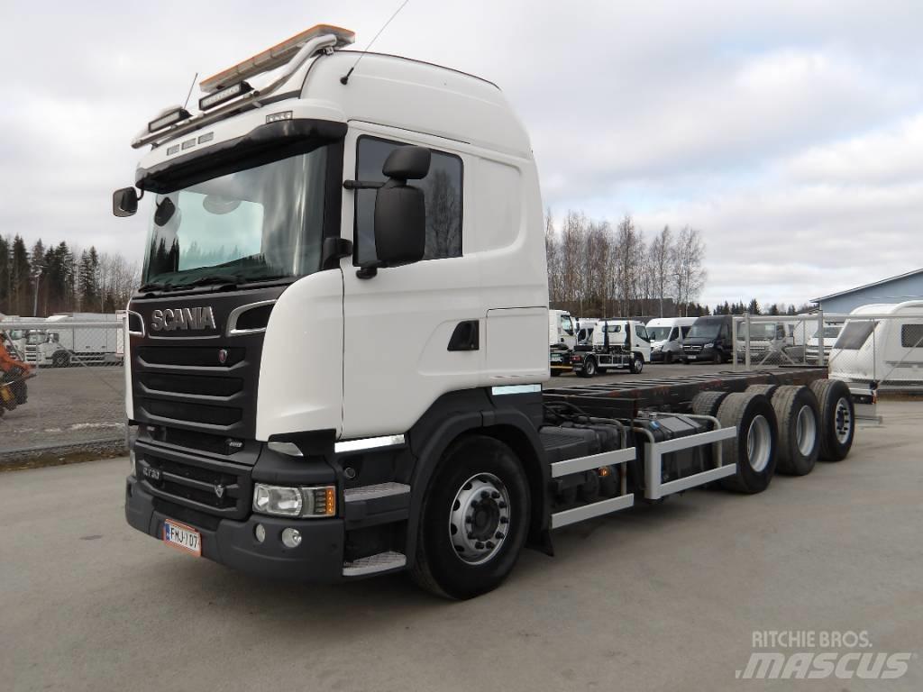 Scania R730 8x4 Chassis Cab trucks