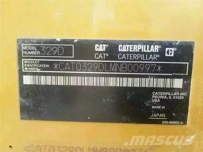 CAT 329 D Crawler excavators