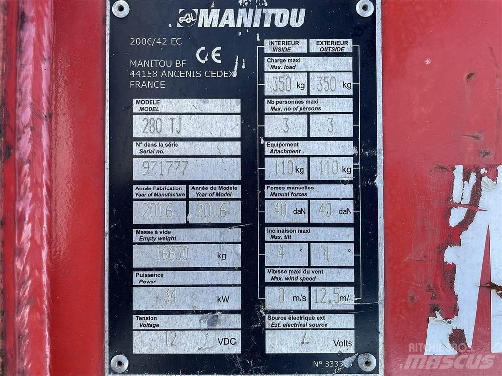 Manitou 280TJ Articulated boom lifts