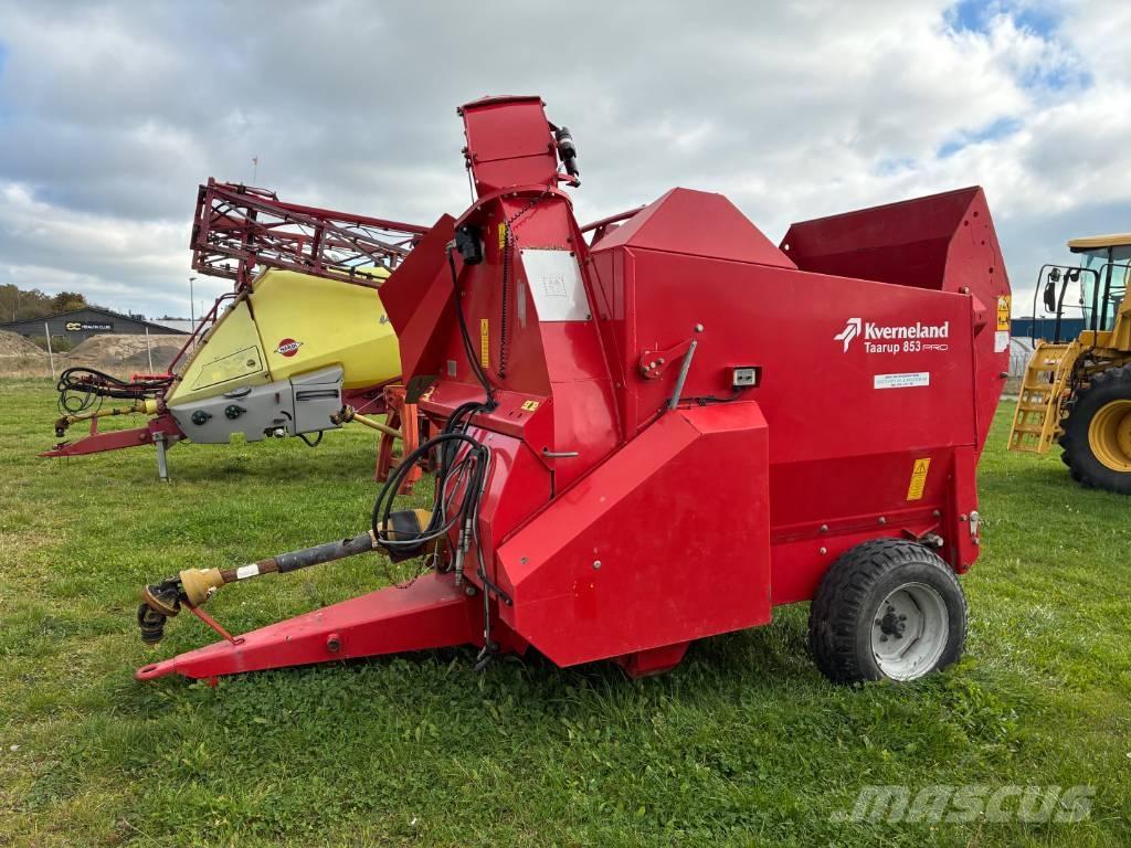 Kverneland 853 Pro Bale shredders, cutters and unrollers