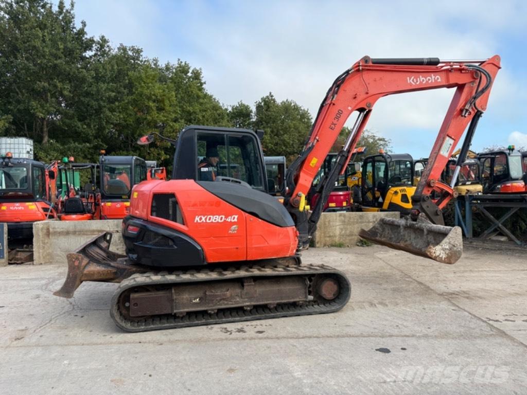 Kubota KX 080-4 Mini excavators  7t - 12t
