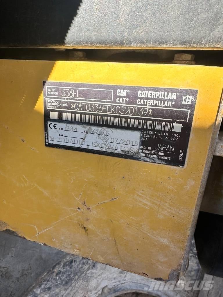 CAT 336 F L Crawler excavators