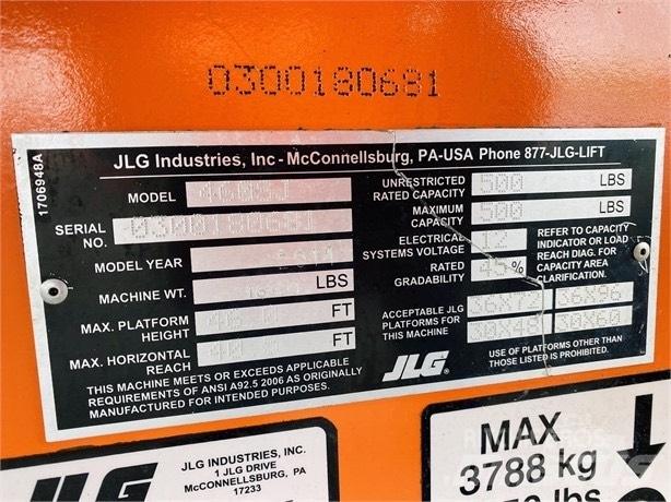JLG 460 SJ Telescopic boom lifts