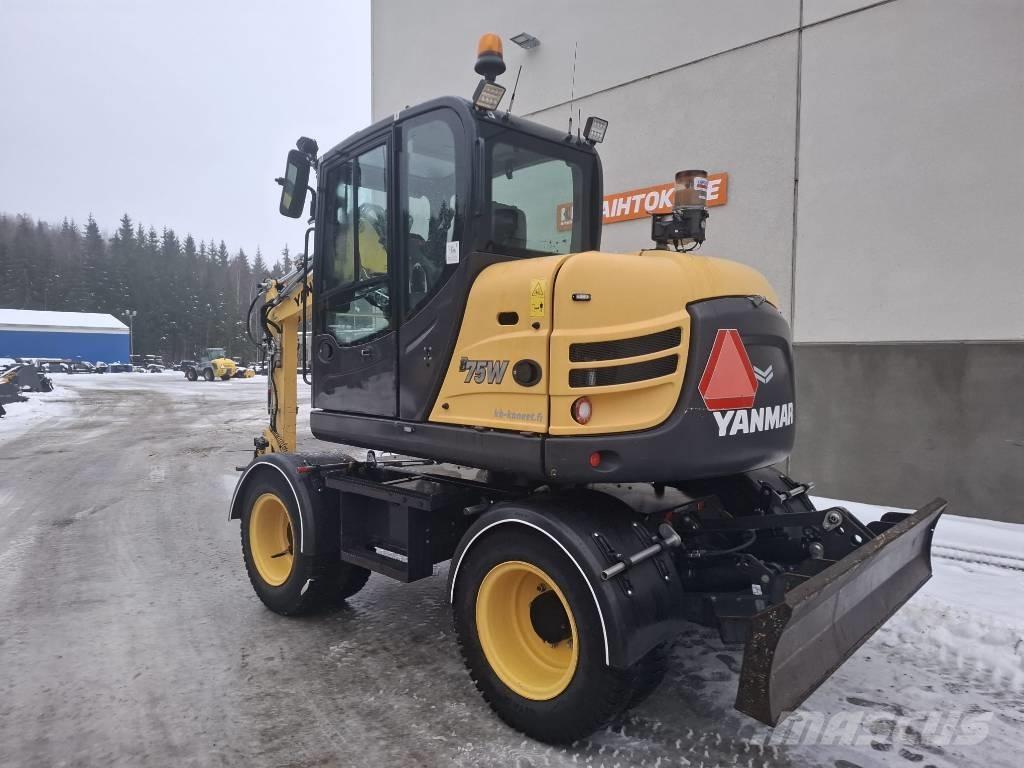 Yanmar B 75 W Wheeled excavators