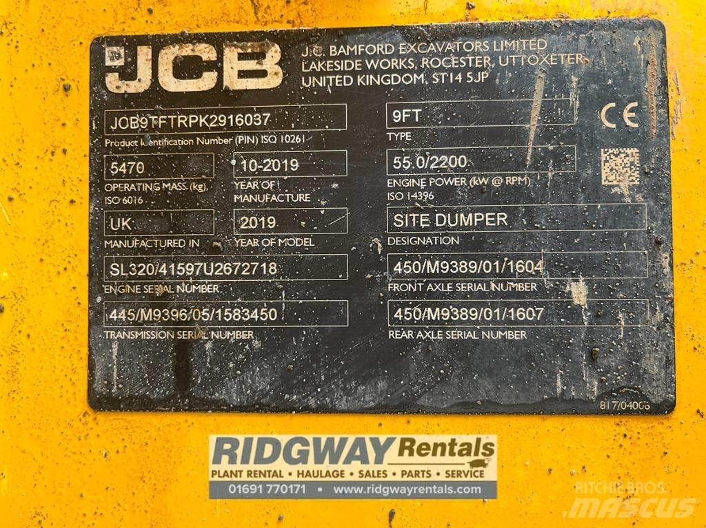 JCB 9 Ton dumper Site dumpers