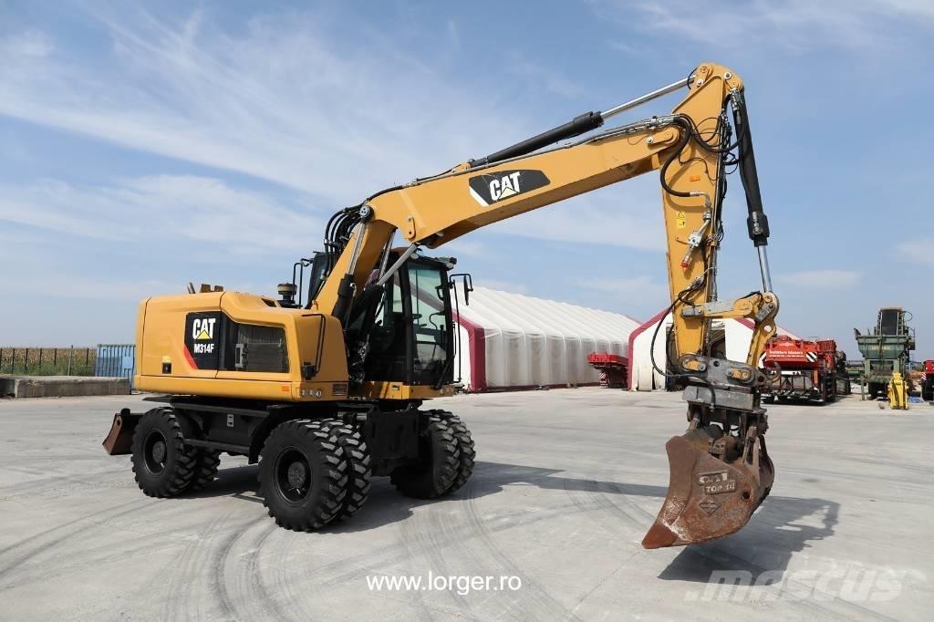 CAT M 314 F Wheeled excavators