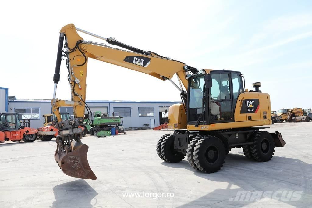 CAT M 314 F Wheeled excavators