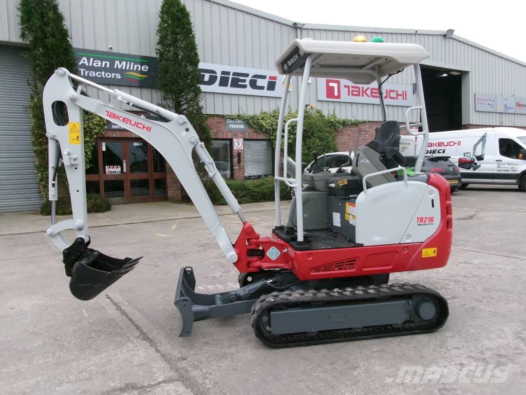 Takeuchi TB 216 Mini excavators < 7t (Mini diggers)