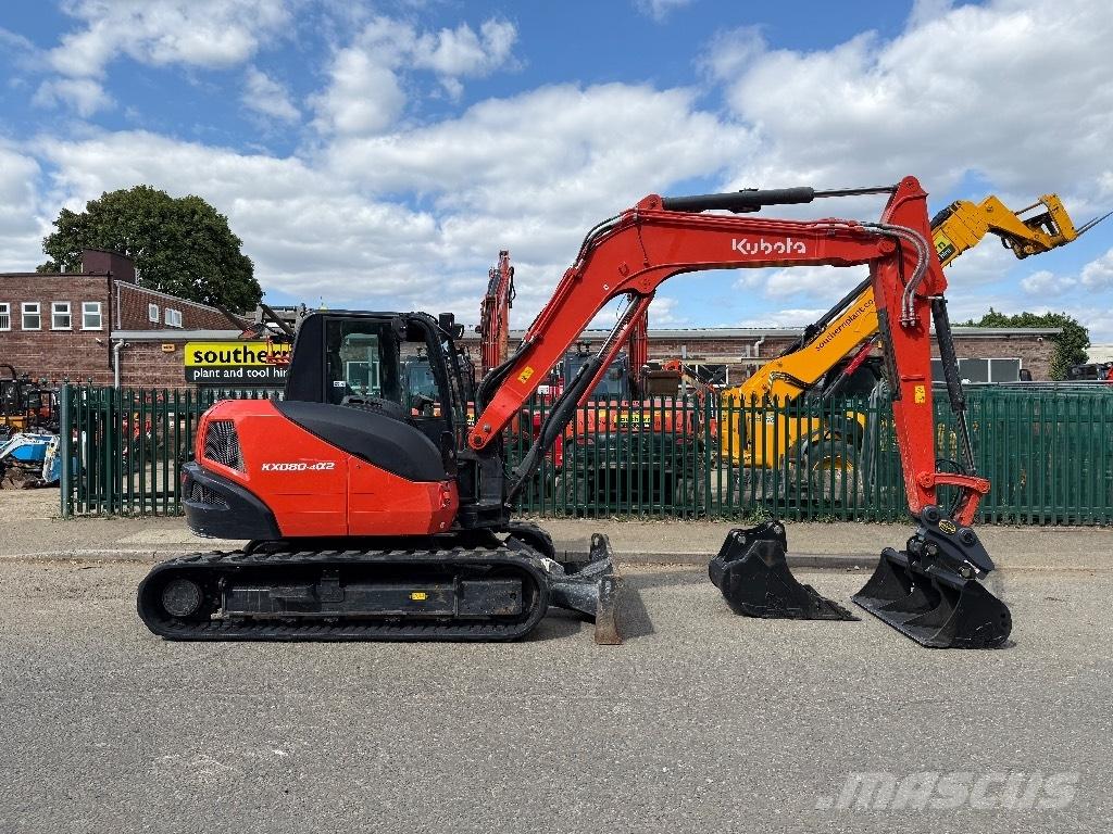 Kubota KX 080-4 Mini excavators  7t - 12t