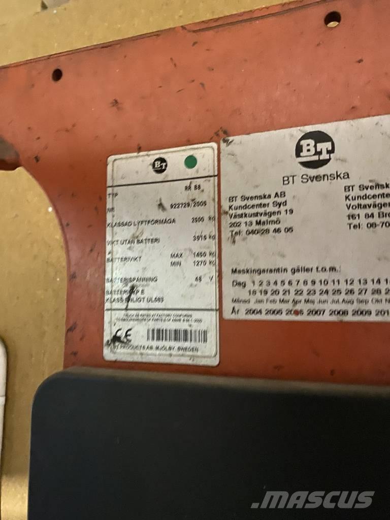 BT RR b 8 Reach truck