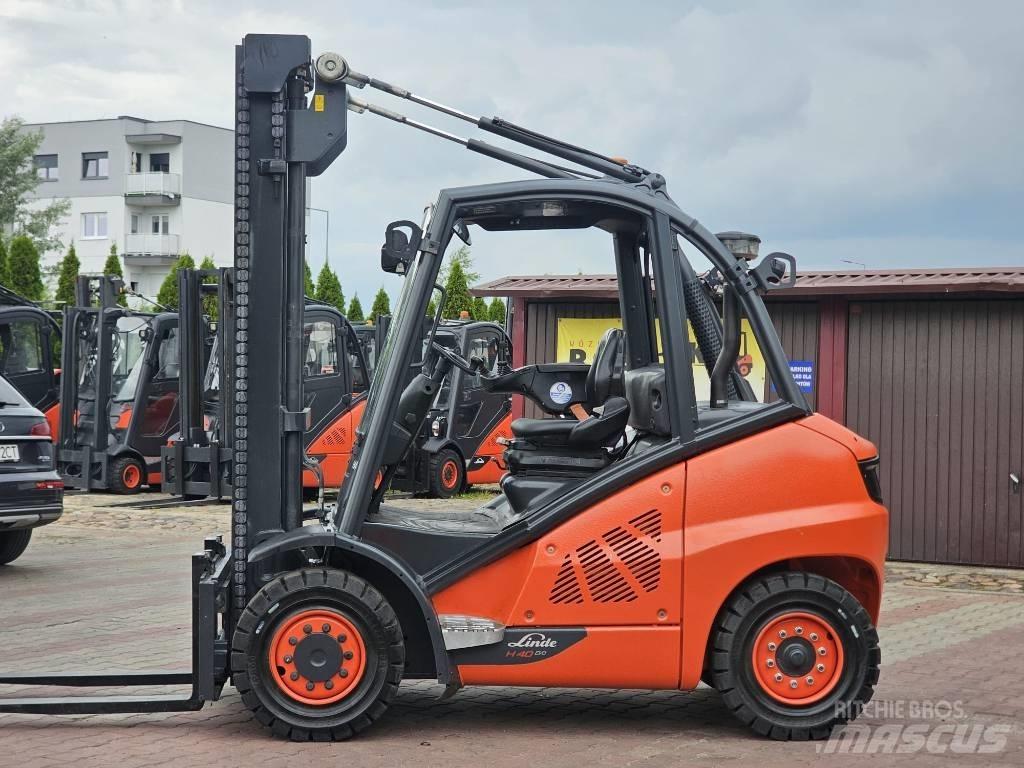 Linde H40D-02 Diesel trucks
