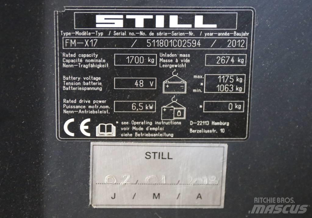 Still Finland FMX17 Reach truck