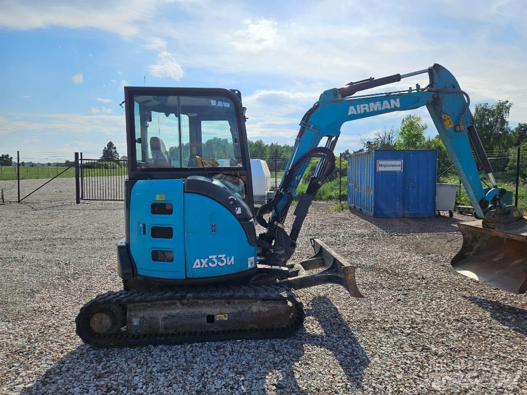 Airman AX 33 U-6 Mini excavators < 7t (Mini diggers)