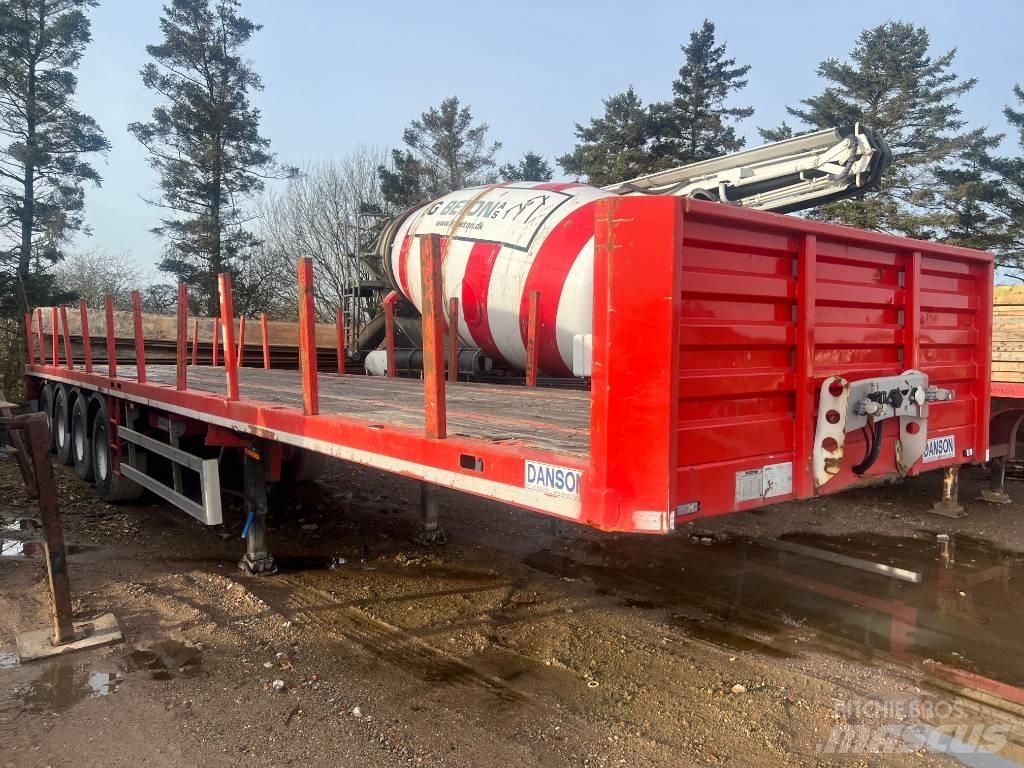 Danson S4560 Flatbed/Dropside semi-trailers