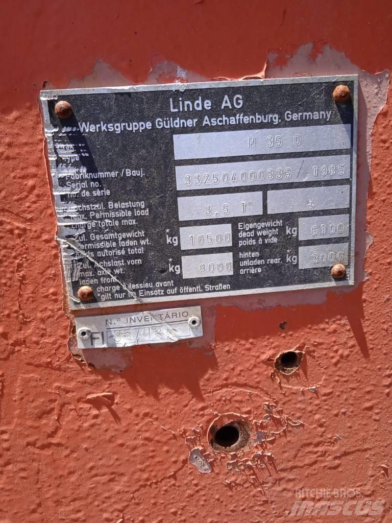 Linde H 35 D Diesel trucks