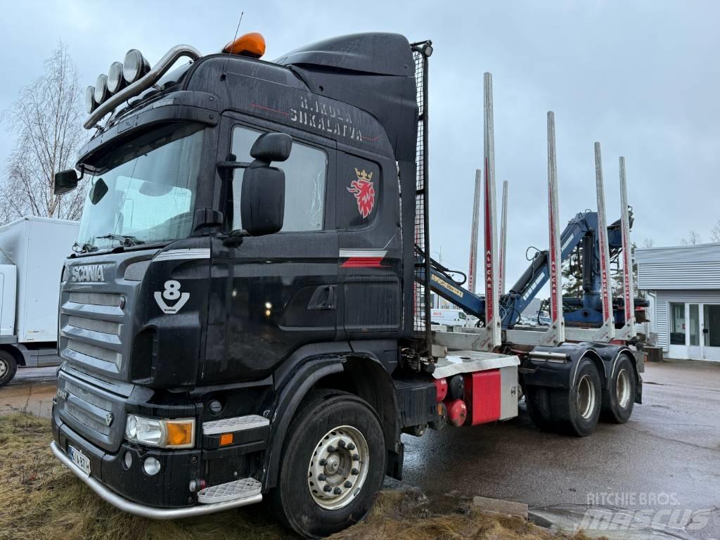Scania R 560 Timber trucks