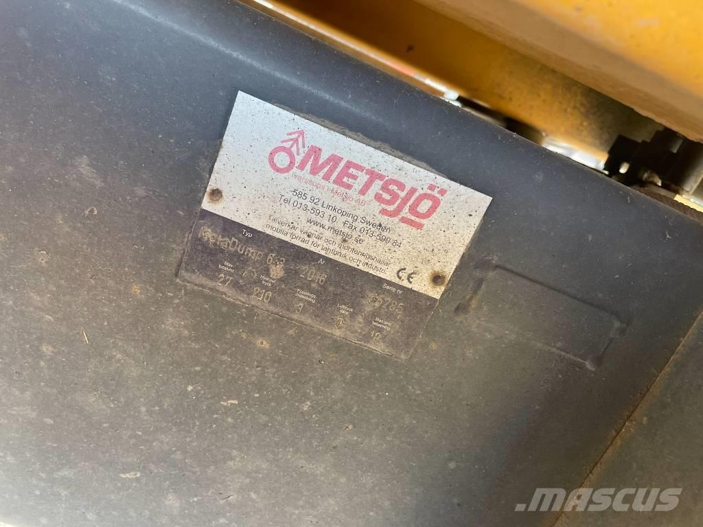 Metsjö Meta Dump 6.3 Tipper trucks