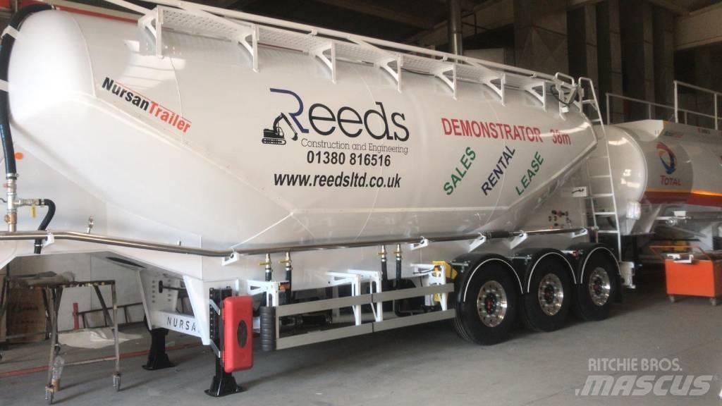 Nursan dry tanker Tanker semi-trailers
