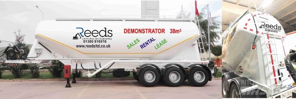 Nursan dry tanker Tanker semi-trailers