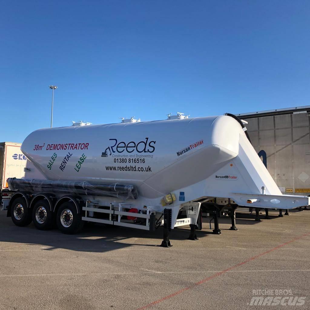 Nursan dry tanker Tanker semi-trailers