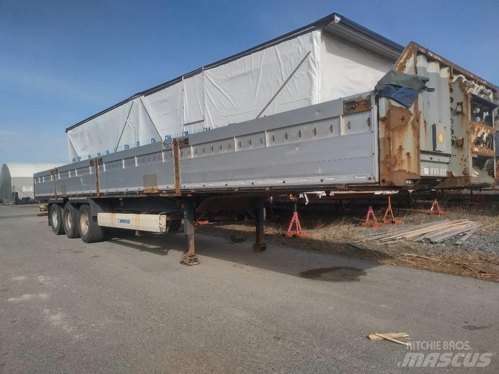 Krone alumiinilaidat Flatbed/Dropside semi-trailers