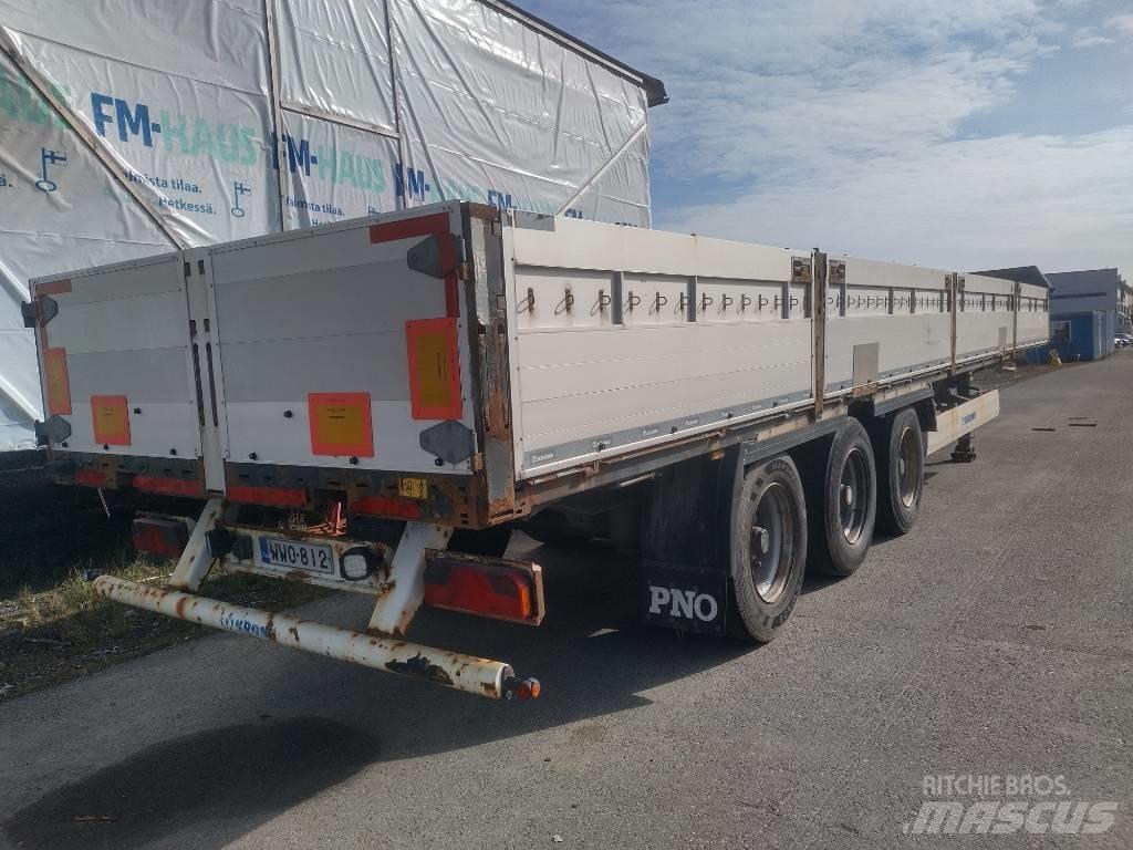 Krone alumiinilaidat Flatbed/Dropside semi-trailers