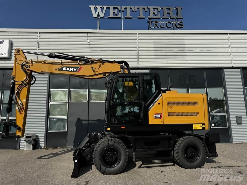 Sany SY175W Wheeled excavators