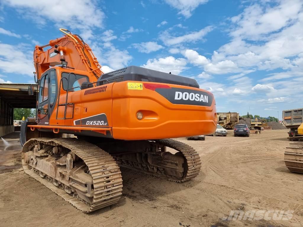 Doosan DX 520 LC Crawler excavators