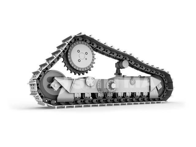 CAT D7R Tracks, chains and undercarriage