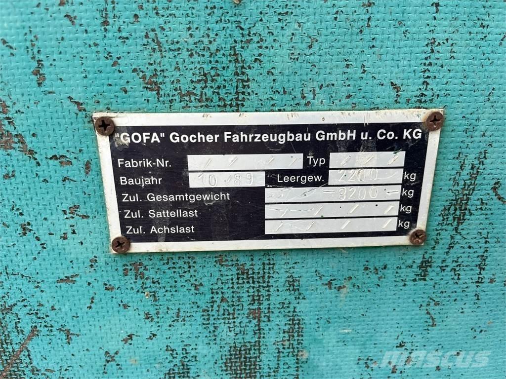  SONSTIGE Gofa Farm machinery