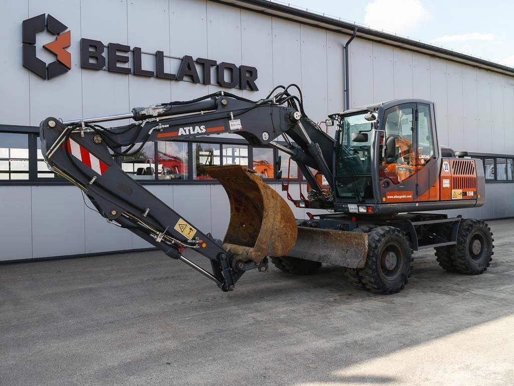 Atlas 150 W Wheeled excavators