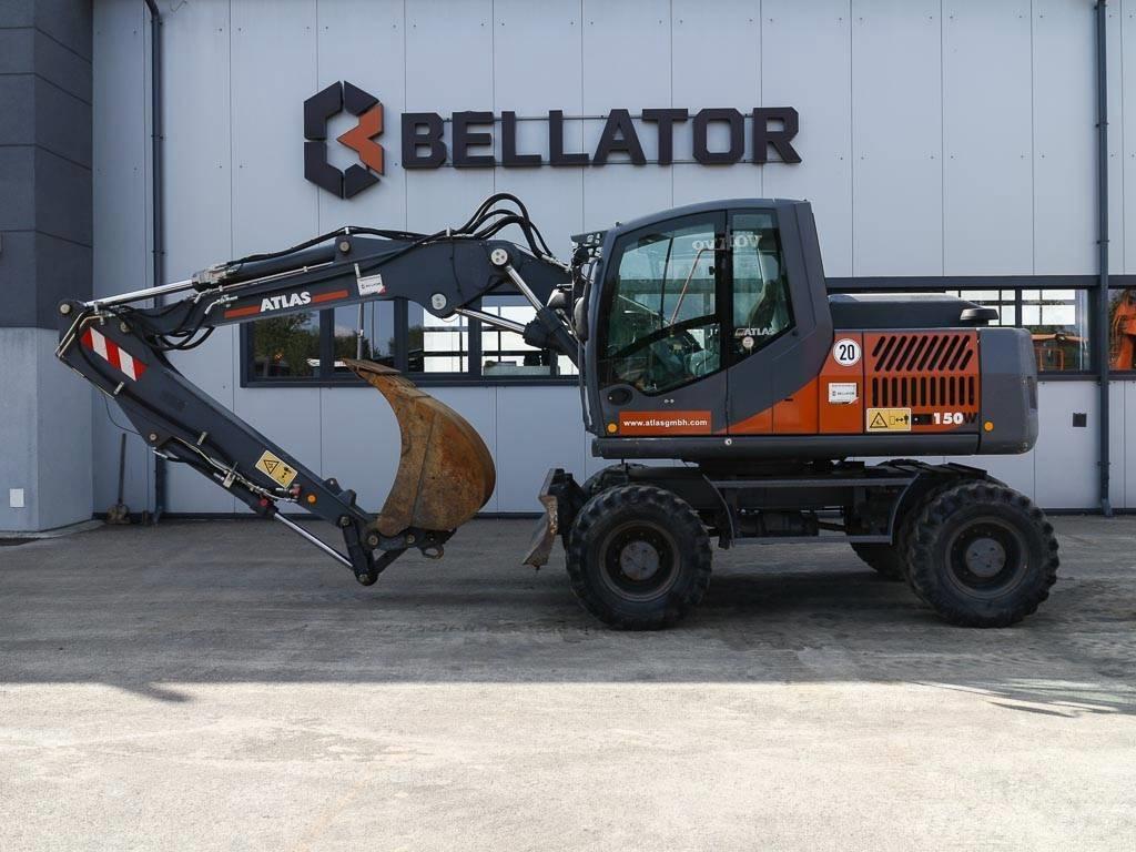 Atlas 150 W Wheeled excavators