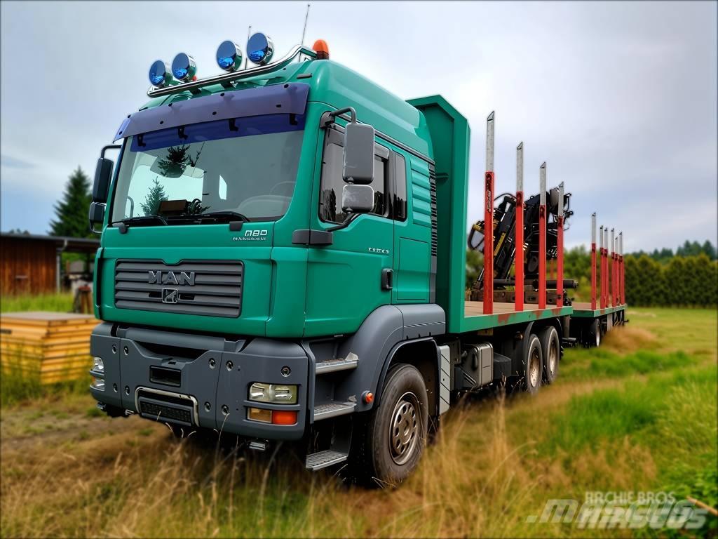 MAN TGA 33.430 Timber trucks