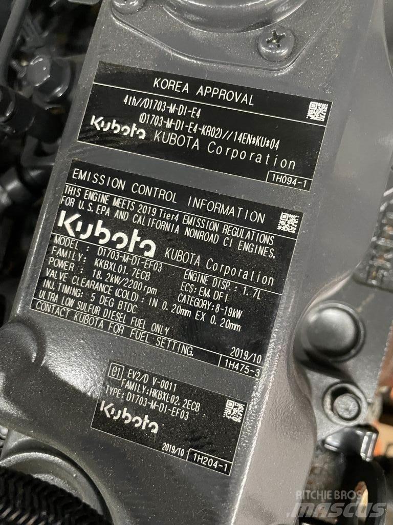 Kubota D1703 Engines
