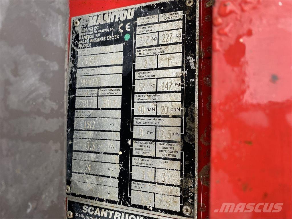 Manitou 78SEC Scissor lifts
