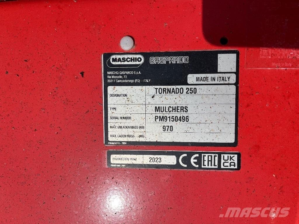 Maschio Tornado 280 Farm machinery