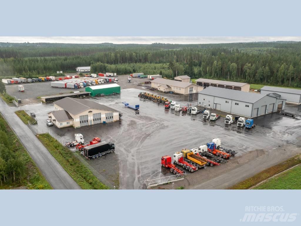Pacton Pokkakärry Flatbed/Dropside semi-trailers