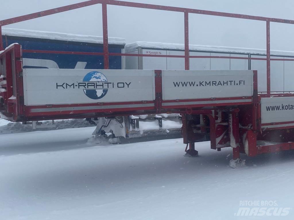 Pacton Pokkakärry Flatbed/Dropside semi-trailers
