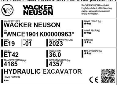 Wacker Neuson ET42 Crawler excavators