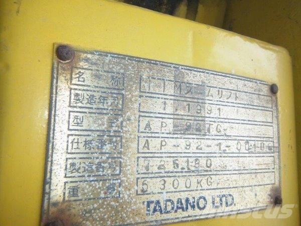 TADANO AP-92TG Articulated boom lifts